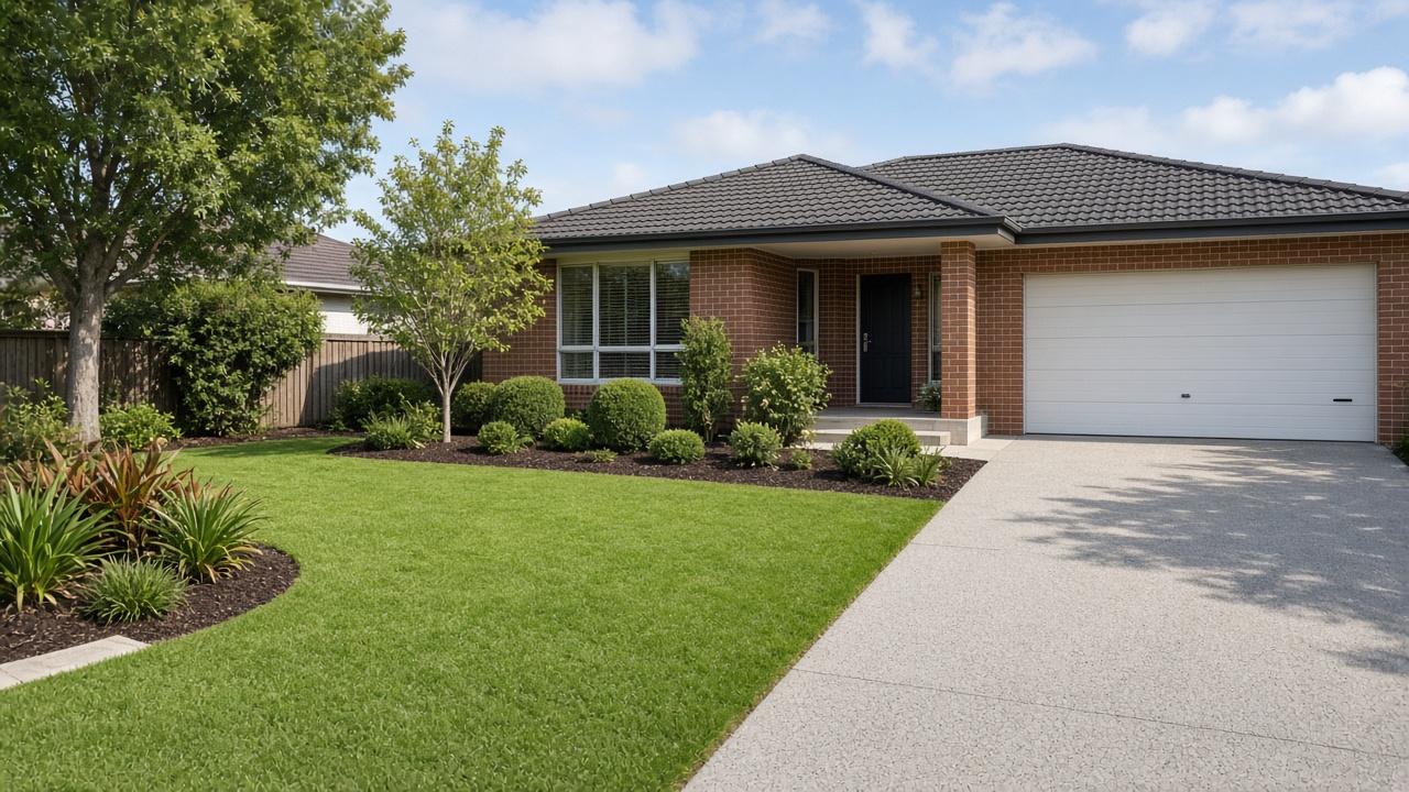 A tidy residential property